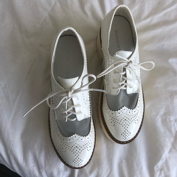 Women’s White Chunky Shoes - Picture 6 of 7